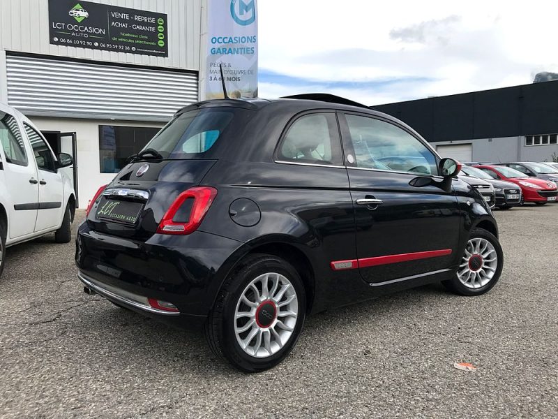 FIAT 500 III ph3 - 1.2 mpi 69cv S&S ROSSO AMORE EDIZIONE - GARANTIE 6 MOIS