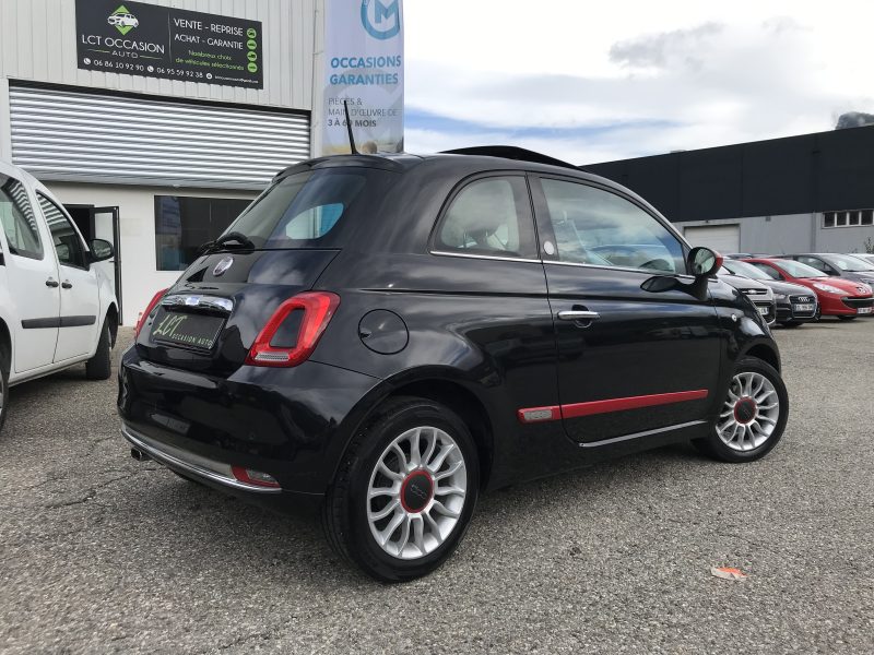 FIAT 500 III ph3 - 1.2 mpi 69cv S&S ROSSO AMORE EDIZIONE - GARANTIE 6 MOIS