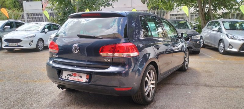 Volkswagen Golf VI 2.0l TDi 110cv BVM5, *Clim auto*, *Régulateur*, *Radar de recul*