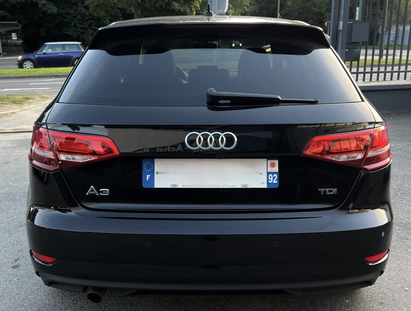 AUDI A3 III PHASE 2 SPORTBACK 1.6 TDI 115 Cv S-TRONIC 7 / CUIR GPS KEYLESS LEDS - GARANTIE 1 AN