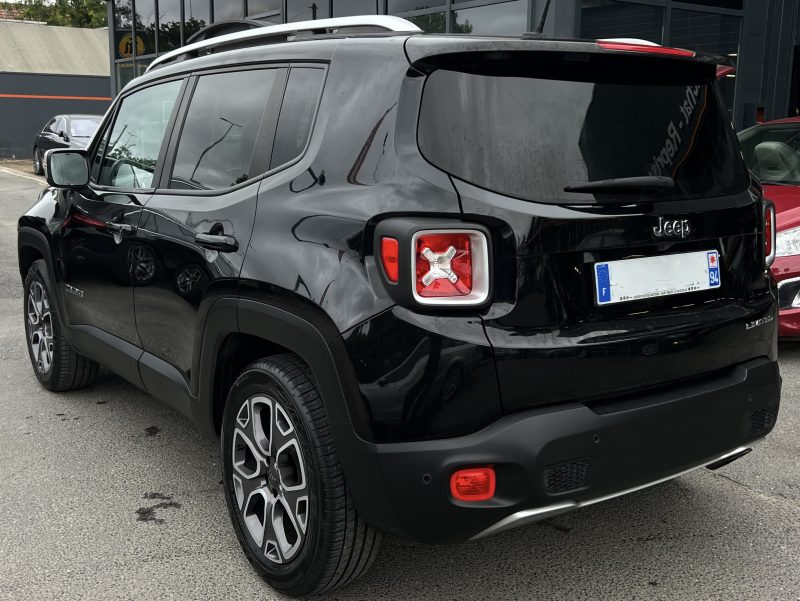 JEEP RENEGADE LIMITED 1.4 MULTIAIR 140 Cv S&S ECRAN TACTILE / CUIR CAMERA CRIT AIR 1 - GARANTIE 1 AN