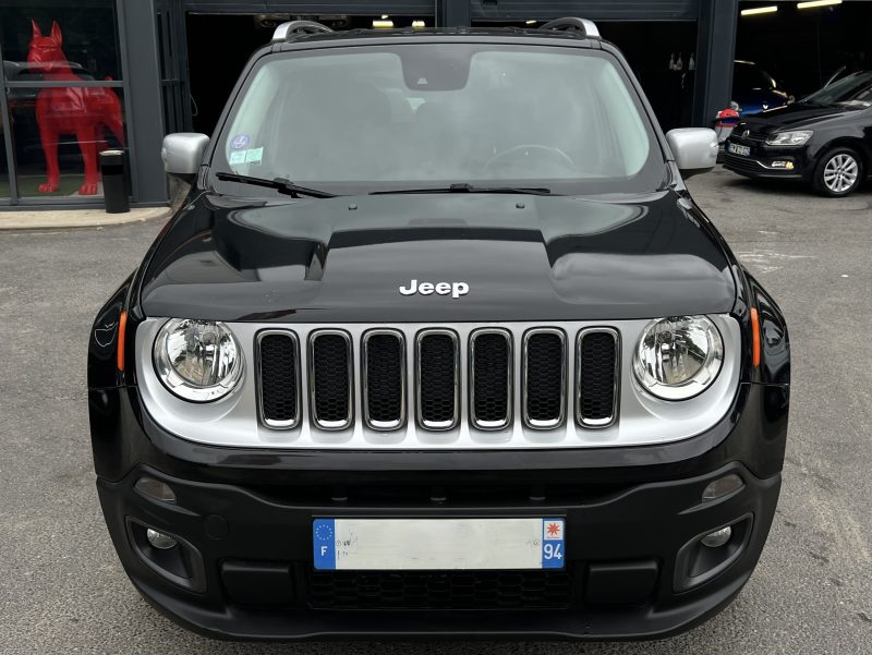 JEEP RENEGADE LIMITED 1.4 MULTIAIR 140 Cv S&S ECRAN TACTILE / CUIR CAMERA CRIT AIR 1 - GARANTIE 1 AN