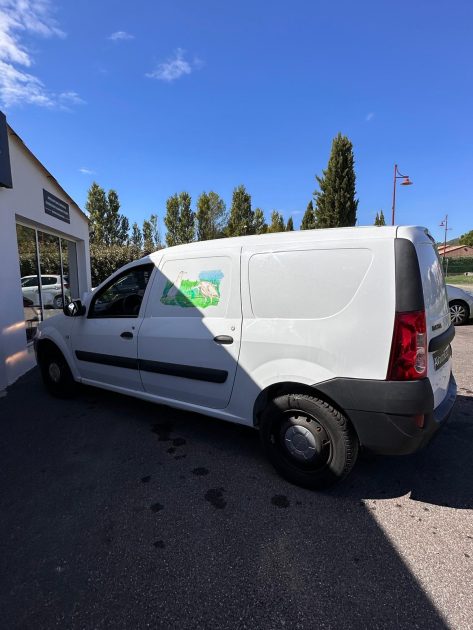 Dacia Logan 1.5L DCI 90 CH/ CT OK Révisée utilitaire, blanc, 7 cv, 5 portes.