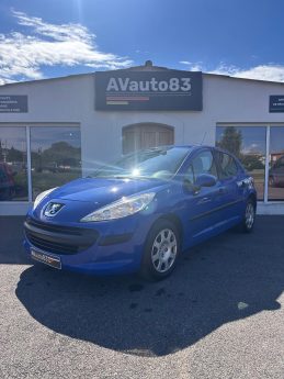 Peugeot 207 1.4L 75CH CT OK / Distribution neuve / Révision Carnet D'entretien berline bleu.