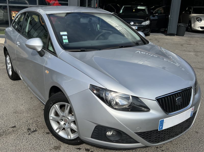 SEAT IBIZA 4 IV SC 1.2 TDI 75 Cv BLUETOOTH REGULATEUR CRIT AIR 2 / 5 PLACES - GARANTIE 1 AN