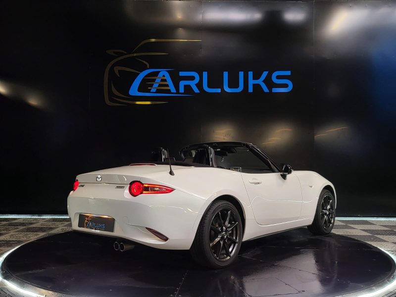 MAZDA MX-5 IV 2.0 160cv SKYACTIV-G ROADSTER BVM6 / CLIM / BLANC NACREE / CUIR CHAUFFANT