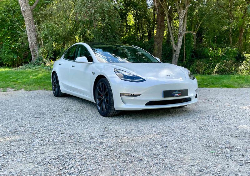 TESLA MODEL 3 DUAL MOTOR  GRANDE AUTONOMIE TRANSMISSION INTEGRAL PACL PERFORMANCE 