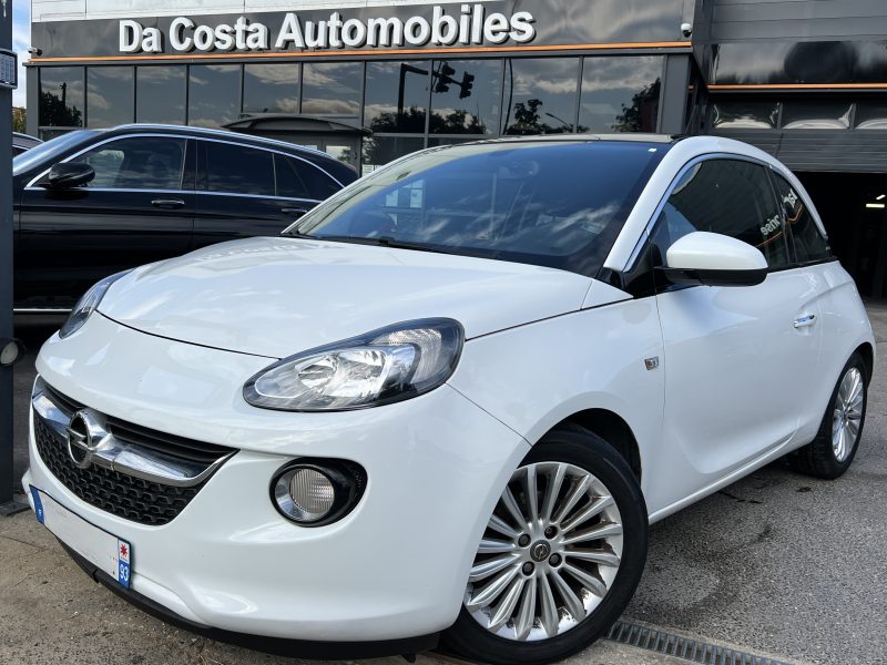 OPEL ADAM GLAM 1.4 TWINPORT 100 ECRAN TACTILE TOIT PANO BLUETOOTH REGULATEUR CritAir1 Garantie 1 an