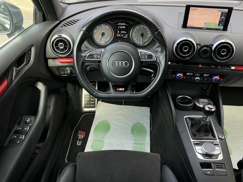 AUDI S3 SPORTBACK QUATTRO 2.0 TFSI 300 Cv TOIT OUVRANT / ORIGINE FRANCE BOITE MECA - GARANTIE 1 AN