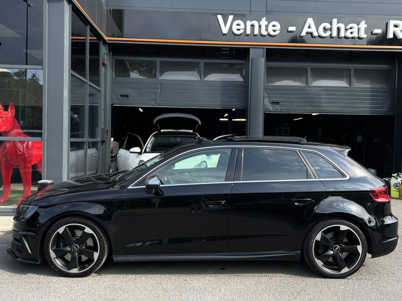 AUDI S3 SPORTBACK QUATTRO 2.0 TFSI 300 Cv TOIT OUVRANT / ORIGINE FRANCE BOITE MECA - GARANTIE 1 AN