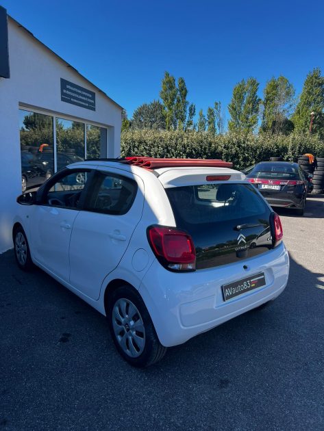 CITROEN C1 2015 Cabriolet 1.0 68cv Moteur à chaine 