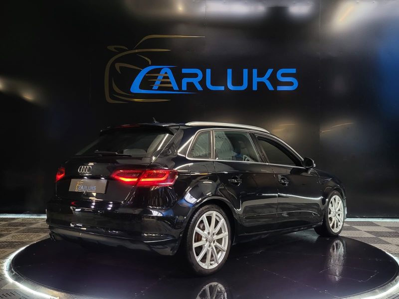 AUDI A3 SPORTBACK 1.4 TFSI 150cv AMBITION LUXE VOLANT MEPLAT / SUIVI COMPLET AUDI / CAMERA DE RECUL