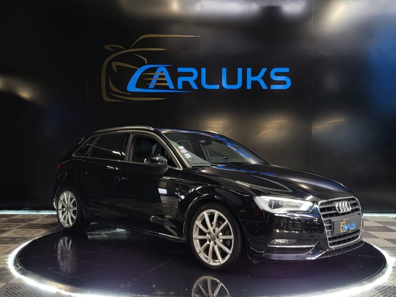 AUDI A3 SPORTBACK 1.4 TFSI 150cv AMBITION LUXE VOLANT MEPLAT / SUIVI COMPLET AUDI / CAMERA DE RECUL