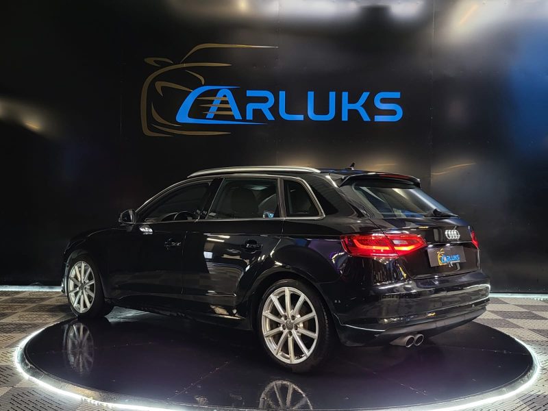 AUDI A3 SPORTBACK 1.4 TFSI 150cv AMBITION LUXE VOLANT MEPLAT / SUIVI COMPLET AUDI / CAMERA DE RECUL