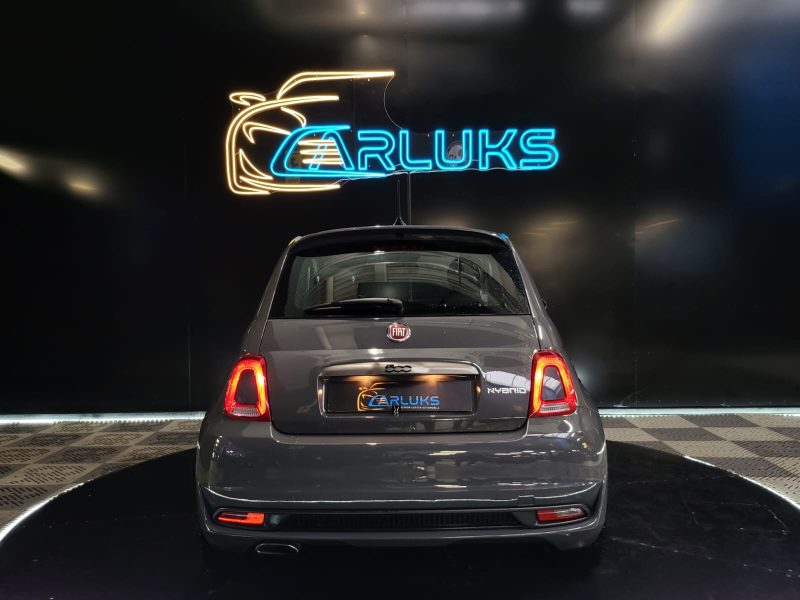 FIAT 500 1.0 70cv HYBRID BSG SPORT SUIVI FIAT / RADAR AR / CARPLAY 