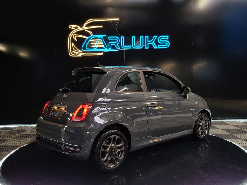 FIAT 500 1.0 70cv HYBRID BSG SPORT SUIVI FIAT / RADAR AR / CARPLAY 