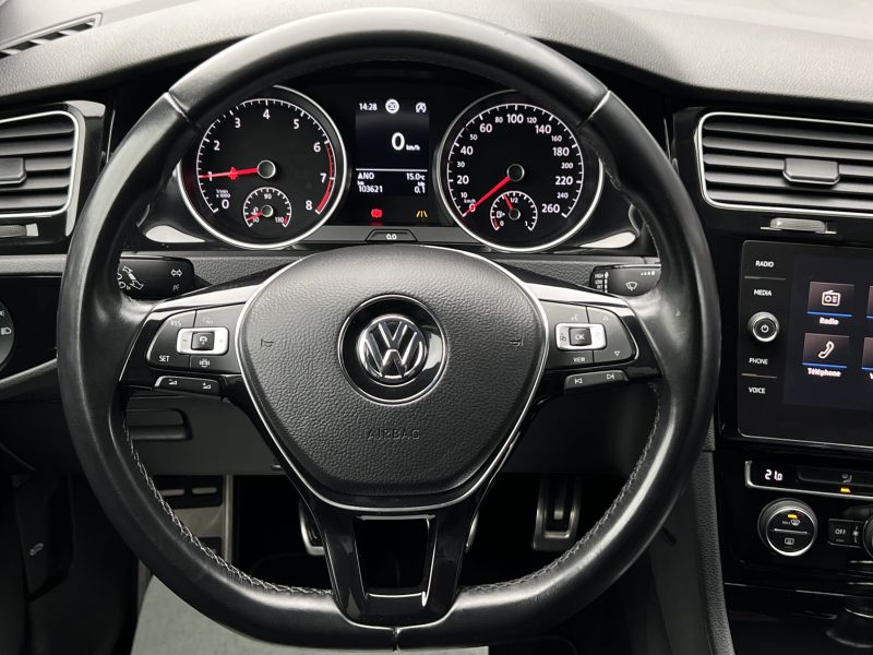 VOLKSWAGEN GOLF 7 VII PHASE 2 IQ DRIVE 1.5 TSI EVO 130 Cv APPLE & ANDROID CAMERA GPS - GARANTIE 1 AN