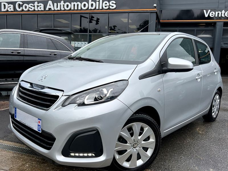 PEUGEOT 108  ACTIVE 1.2 82 Cv 5 PORTES / 38 900 Kms CRIT AIR 1 - GARANTIE 1 AN