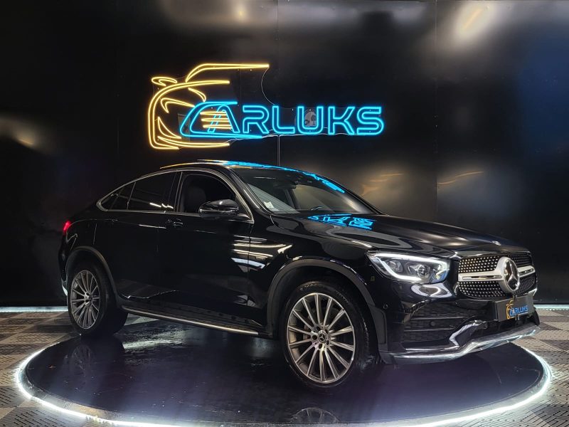 MERCEDES CLASSE GLC COUPÉ 300e 4MATIC 211 + 122 AMG LINE TOIT OUVRANT / BURMESTER / CARPLAY / 360°