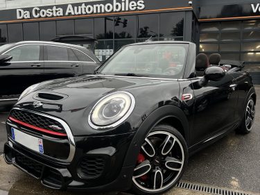 MINI MINI CABRIOLET III F57 JCW 2.0 TURBO 231 Cv BVA / GPS CAMERA ECHAPPEMENT SPORT - GARANTIE 1 AN