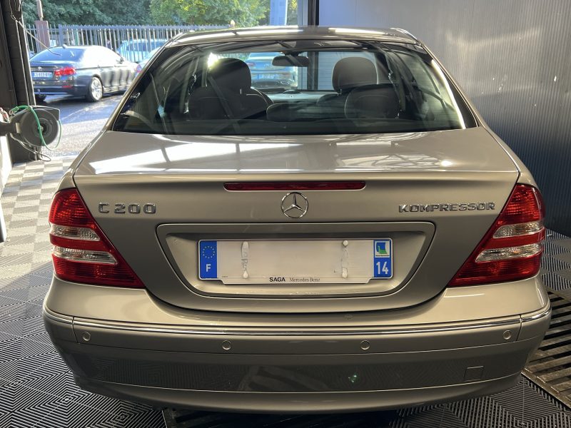 MERCEDES-BENZ CLASSE C C II PHASE 2 ELEGANCE 200 KOMPRESSOR 1.8 163 BOITE AUTOMATIQUE - GARANTIE 1 A