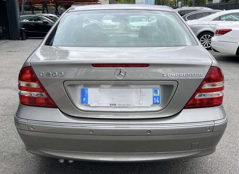 MERCEDES-BENZ CLASSE C C II PHASE 2 ELEGANCE 200 KOMPRESSOR 1.8 163 BOITE AUTOMATIQUE - GARANTIE 1 A