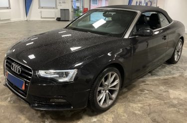 AUDI A5 PHASE 2 CABRIOLET LUXE 3.0 V6 TDI 204 Cv BOITE AUTO CUIR GPS 75 300 Kms - GARANTIE 1 AN