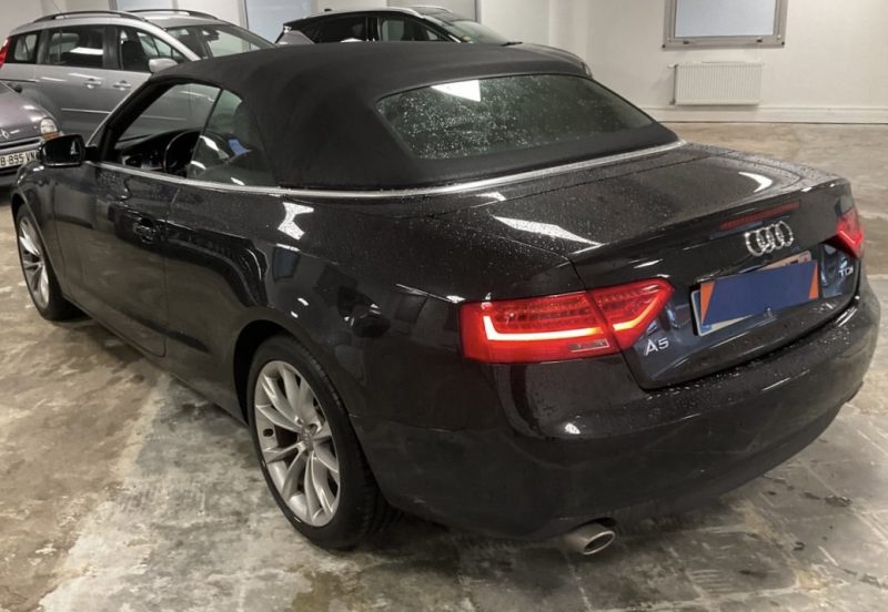 AUDI A5 PHASE 2 CABRIOLET LUXE 3.0 V6 TDI 204 Cv BOITE AUTO CUIR GPS 75 300 Kms - GARANTIE 1 AN