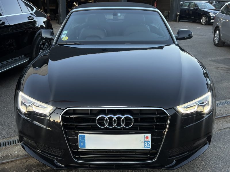 AUDI A5 PHASE 2 CABRIOLET LUXE 3.0 V6 TDI 204 Cv BOITE AUTO CUIR GPS 75 300 Kms - GARANTIE 1 AN