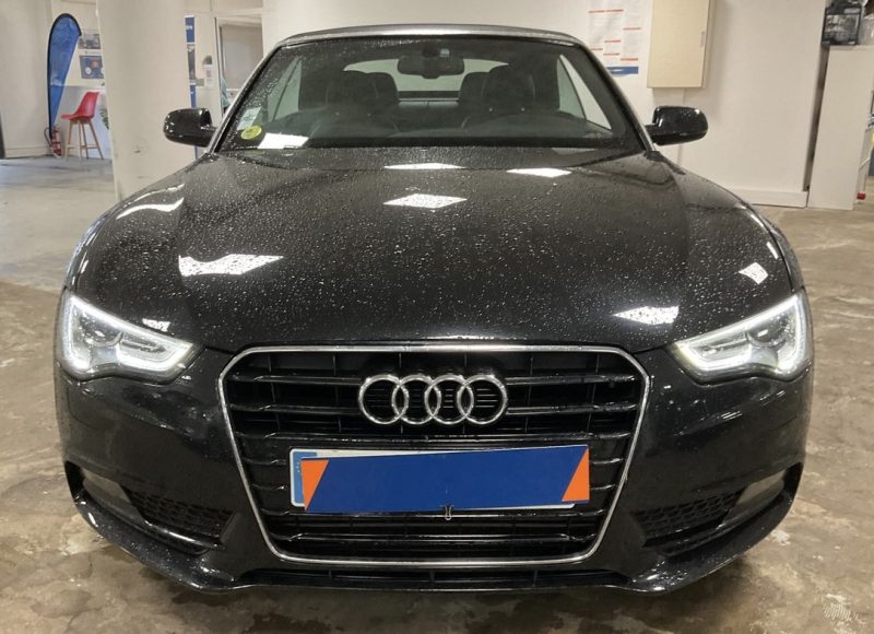 AUDI A5 PHASE 2 CABRIOLET LUXE 3.0 V6 TDI 204 Cv BOITE AUTO CUIR GPS 75 300 Kms - GARANTIE 1 AN