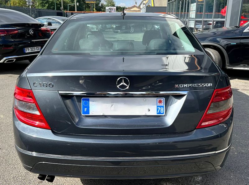 MERCEDES CLASSE C III AVANTGARDE 180 KOMPRESSOR 1.8 156 Cv BOITE AUTO CUIR GPS CAMERA Garantie 1 an