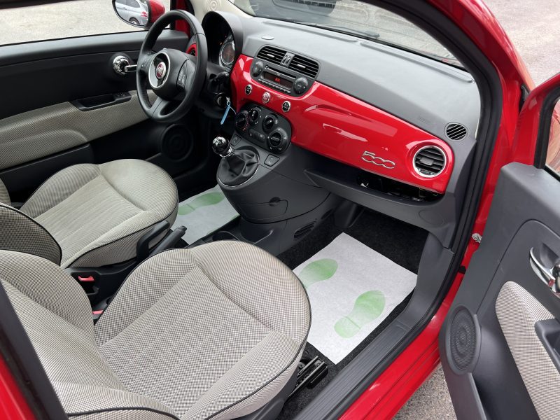 FIAT 500 II LOUNGE 0.9 TwinAIR 85 Cv PREMIERE MAIN / 45 900 Kms BLUETOOTH CRIT AIR 1 - GARANTIE 1 AN