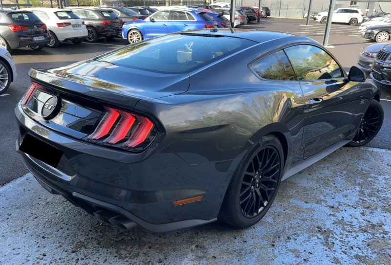 FORD MUSTANG 2019 VI (2) FASTBACK 5.0 V8 450 GT BVA10*VIRTUAL*CAMERA*