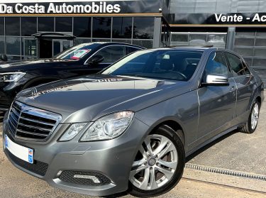 MERCEDES CLASSE E 4 IV 350 CDI AVANTGARDE 3.0 V6 231 Cv BVA7 TOIT OUVRANT CUIR GPS - GARANTIE 1 AN