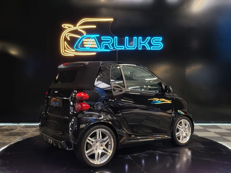 SMART FORTWO CABRIOLET 1.0 Brabus 98cv XCLUSIVE TRÈS RARE CONFIGURATION TYPE TAILOR MADE