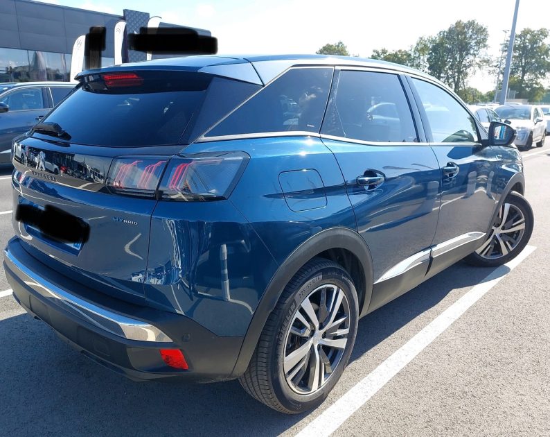 PEUGEOT 3008 1.6 Hybrid 225 E-AUTO ALLURE Garantie 12 mois