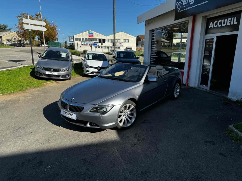 BMW SERIE 6 CABRIOLET 650I 367CH E64 GARANTIE 3MOIS