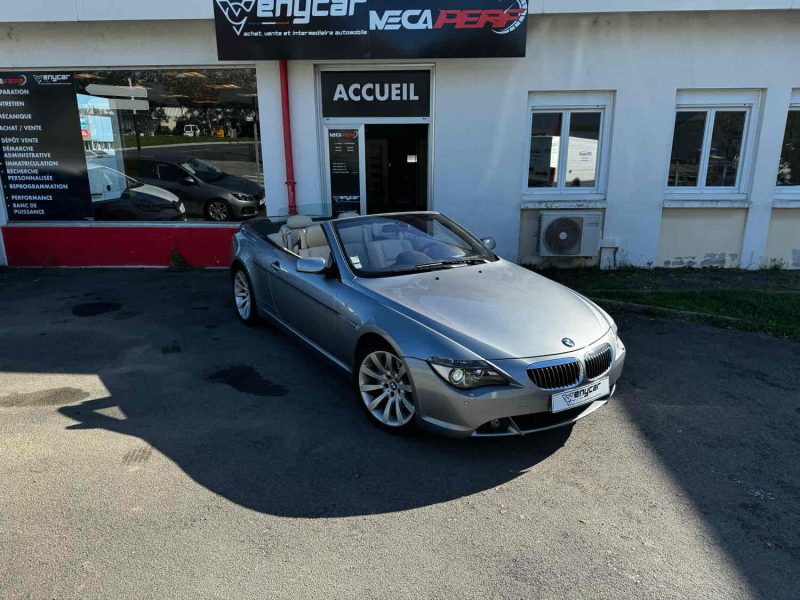 BMW SERIE 6 CABRIOLET 650I 367CH E64 GARANTIE 3MOIS