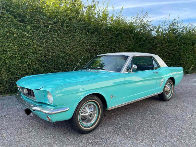 FORD MUSTANG 1966 6 CYLINDRE BOITE MECANIQUE 