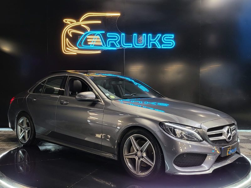 MERCEDES CLASSE C 220 BLUETEC 7G-TRONIC SPORTLINE PACK AMG / SUIVI MERCEDES / TOIT OUVRANT 