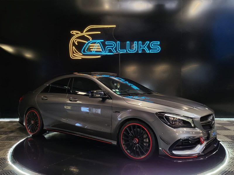 MERCEDES CLA Coupé 45 AMG 4MATIC 381cv / ENTRETIEN COMPLET MERCEDES+TOIT OUVRANT+CARPLAY+LUMIERE D'A