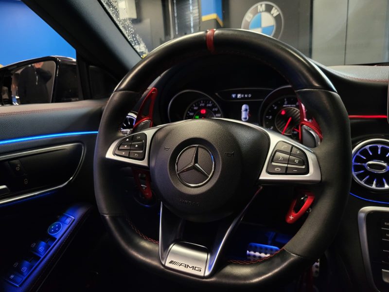 MERCEDES CLA Coupé 45 AMG 4MATIC 381cv / ENTRETIEN COMPLET MERCEDES+TOIT OUVRANT+CARPLAY+LUMIERE D'A