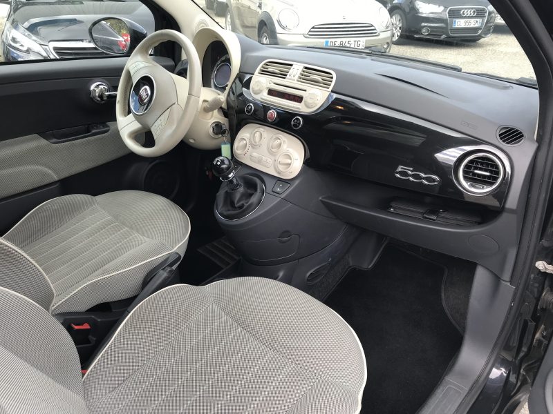 FIAT 500 II ph2 - 1.2 Mpi 8V 69cv LOUNGE - GARANTIE 6 MOIS