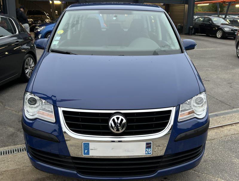 VOLKSWAGEN TOURAN PHASE 2 II 1.6 102 Cv 64 400 Kms ATTELAGE CLIMATISATION REGULATEUR - GARANTIE 1 AN