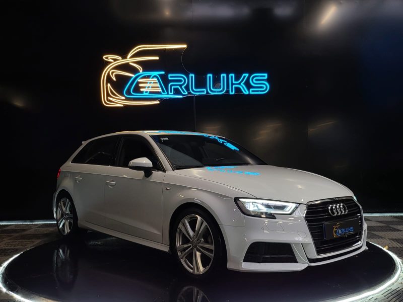 AUDI A3 SPORTBACK 8VA 2.0 TDI 150Cv / CARPLAY + MEPLAT + AIDE AU PARKING /