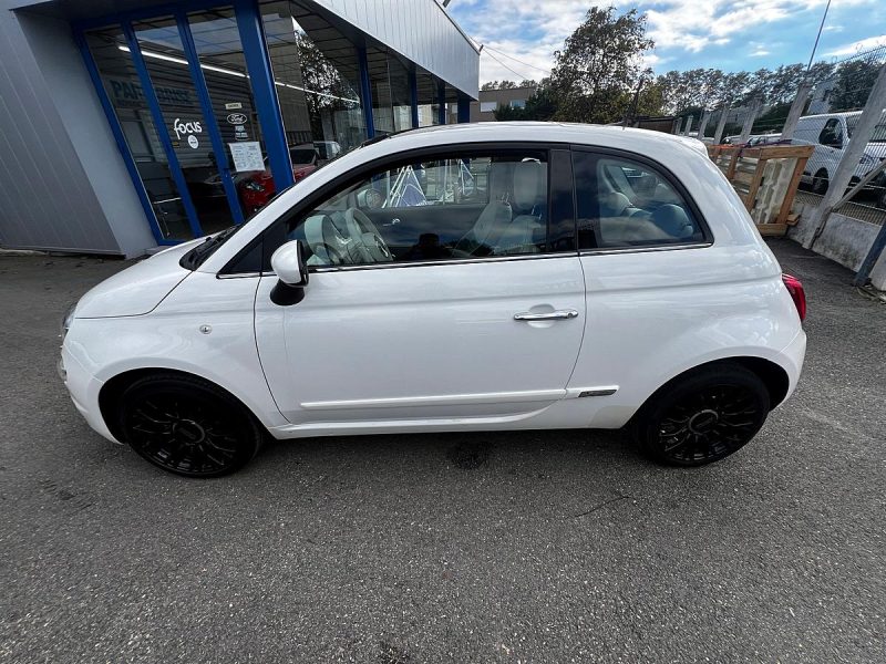 FIAT 500 1.2 8V 69 CH LOUNGE Toit Panoramique ouvrant 