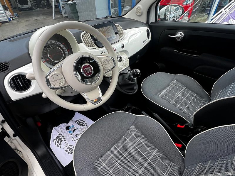 FIAT 500 1.2 8V 69 CH LOUNGE Toit Panoramique ouvrant 