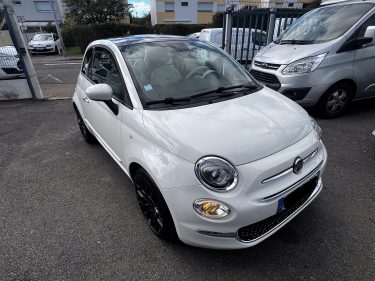 FIAT 500 1.2 8V 69 CH LOUNGE Toit Panoramique ouvrant 