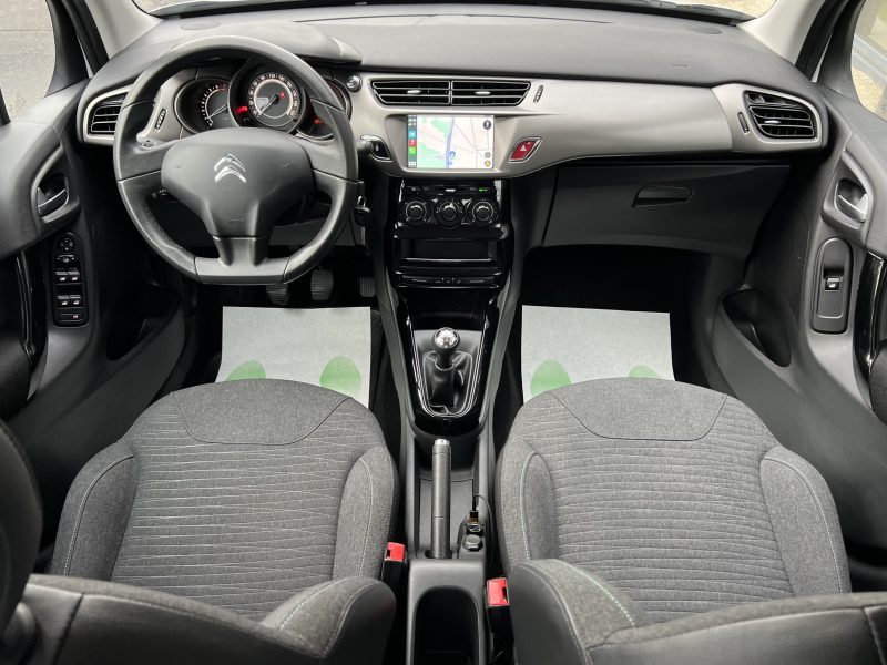 CITROEN C3 II EXCLUSIVE 1.2 82 Cv APPLE CARPLAY ECRAN TACTILE REGULATEUR CRIT AIR 1 - GARANTIE 1 AN