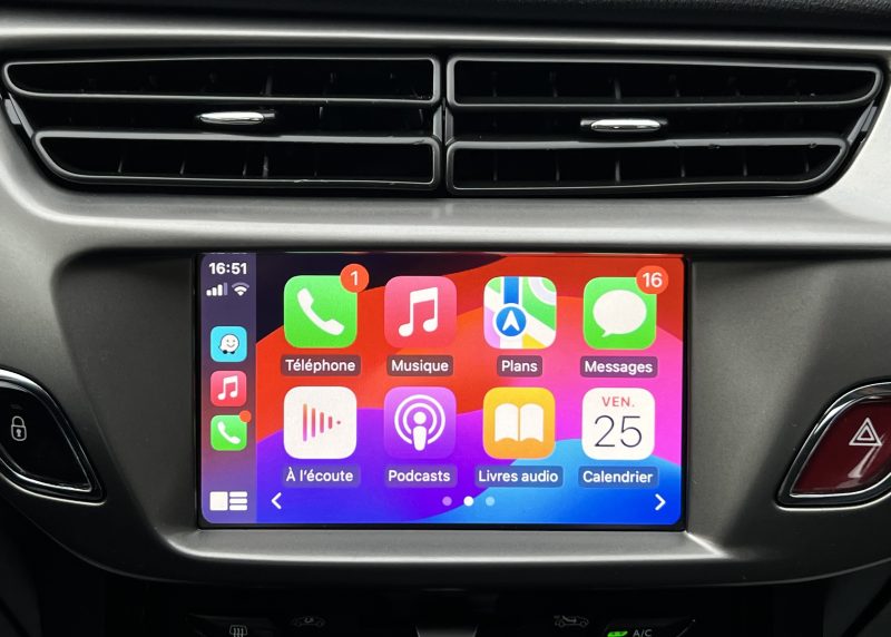 CITROEN C3 II EXCLUSIVE 1.2 82 Cv APPLE CARPLAY ECRAN TACTILE REGULATEUR CRIT AIR 1 - GARANTIE 1 AN